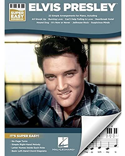 Elvis Presley - Super Easy Piano.: Super Easy Piano Songbook With Lyrics (Super Easy Songbook)