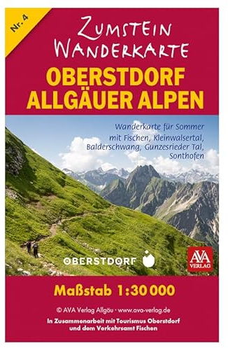 Zumstein Wanderkarte Oberstdorf