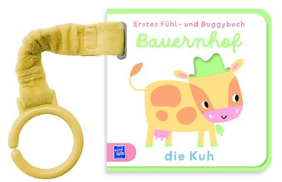 Erstes Fühl- und Buggybuch: Bauernhof