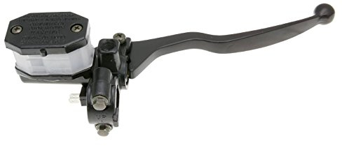 Universale Bremspumpe/Bremszylinder/Hauptbremszylinder rechts mit Bremshebel für Roller, Moped, Mokick, Motorrad, Quad & ATV - Spiegelhalterung M8