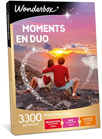 Moments En Duo - Coffret Cadeau - Wonderbox - Idée Cadeau Multi Activités