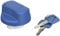 febi bilstein 100327 Tankdeckel für AdBlue®-Tank, mit Schlüssel, 1 Stück, blau