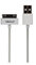 Velleman PCMP66WN 2A USB Apple 30 Pin Maschio Cavo Bianco, 1 m