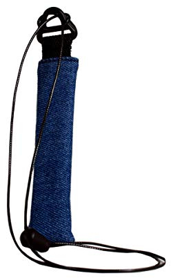 Plan B, Kleine E-Zigarette Tasche, Jeans, Kompatibel mit Myblu und Ähnlichen, Kordel 100 cm, Blau