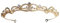 Epinki Braut Haar Zubehör Diademe Krone mit Weiß Zirkonia Tiara Prinzessin Haarreif Gold für Braut