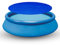 well2wellness Schwimmbad-Solarfolie 400my - Fertig Konfektioniert und Montiert Für Ovalbecken 8,00 x 4,00 m - UV-Stabilisierte Solarfolie - Reguliert Die Temperatur des Pools - Farbe Blau