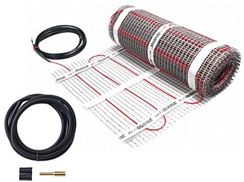 Devi Dünnbettheizmatte 150 W/m² DEVIcomfort#140F1745 FL. 2,5m², 0,5x5,0m Heizmatte 5703466247624