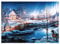 EACHHAHA Christmas Snow Jigsaw Puzzle-1000 Pieces Jigsaw Puzzle Great Gifts for Adults& Kids Age 14 Years Up(Snow night Aurora)
