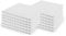 SK Studio 12 Stück Akustikschaumstoff Schallschutz Schaum Matte Keilschaumstoff Schalldämmplatten Soundproof Foam, Noppenschaumstoff Schaum-Fliesen für Zuhause und Studio 30x30x2.5cm, Weiß