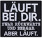 Lustiger Biker Patch zum annähen/aufbügeln Läuft bei dir - zwar rückwärts und bergab aber läuft Aufbügler Sarkasmus Bügelbilder mit Spruch Applikation für alle Stoffe | 90x80mm