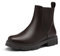 DREAM PAIRS Stivaletti Chelsea da Donna Stivali alla Caviglia Chelsea Booties,Size 37,Marrone,SDAB2205W-E