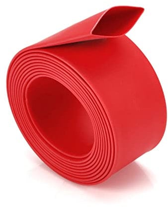 Chanzon 2:1 Ratio 15/32 (12mm) Heat Shrink Tubing 3.3Ft Roll (1M Total Length) Red Polyolefin Sleeving Wrap Shrinking 2 to 1 1pcs