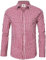 EIISSION Trachtenhemd Herren Kurzarm Rot Oktoberfest Kariert Langarm Trachten Hemd Freizeithemd Karohemd Baumwolle Slim fit XL