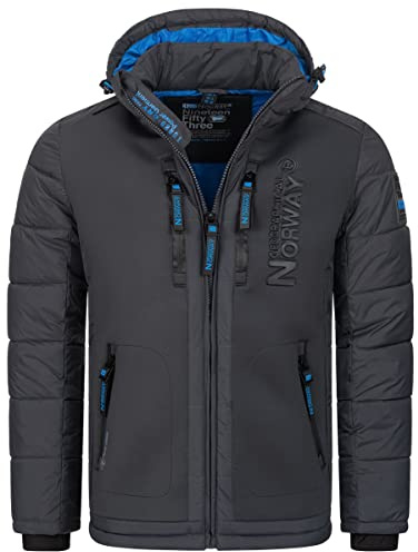 Geographical Norway Winter Jacke Parka Steppjacke Kapuzenjacke Outdoorjacke Warm gesteppt