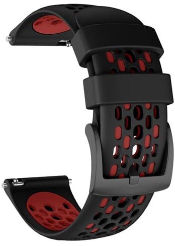 MYSNBKN Armband für Garmin Forerunner 265/Forerunner 255/Vivoactive 4/Venu 3/Venu 2, 22mm Ersatzarmband aus Weichem Silikon