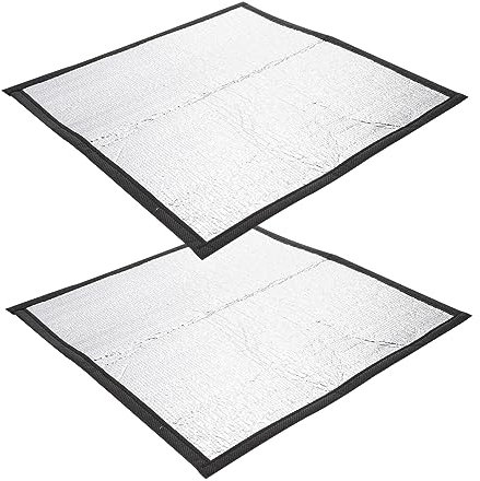 Yardwe 6pcs Pet Pad Reptile Hide Heating Pad Warm Mat for Tortoises Snakes Birds Parrot Energy