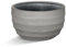 Luca Lifestyle Pflanzkübel Bordo New Egg Pot Low Clay Rund Fiberglas *5 Jahre Garantie* - 80x80x47 cm - Premium Qualität - F7828
