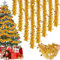Ghirlanda Albero di Natale, 8 Pezzi/2M Decorazioni Natalizie Decorazioni Albero di Natale Oro Natale Decorazioni Casa Decorazioni Albero di Natale 16M Ghirlanda Natalizia per Porta Esterno Camino