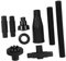 OFFSCH Wasserbrunnen-Düsen-Set 9-teilig Sprühbrunnen-Düse für Gartenteich-Zubehör Teichpumpen-Zubehör-Set
