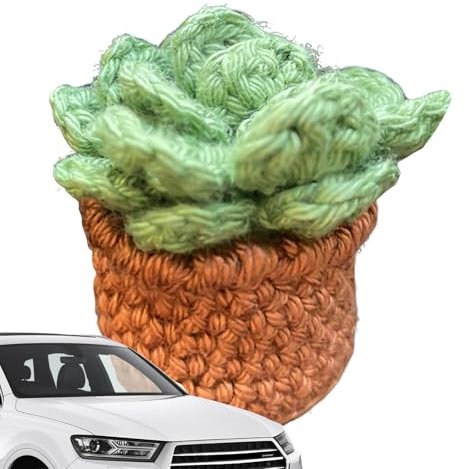 Car Vent Clip | Potted Plant Air Freshener Vent Clip | Car Interior Decoration Charm, Air Conditioner Outlet Decor