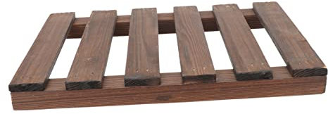 MAGICLULU Decoración De Pared De Madera Placa De Ventana Shutter Simulado Para Decoración Exterior De Casa