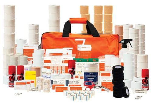 FirstAid4Sport Touchline Bag - Grey - Ultimate Sideline Bag for Sports First Aid