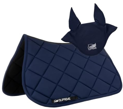 Equivalence Kit Sottosella da Salto con Cuffietta, Tessuto Tecnico, Blu Navy
