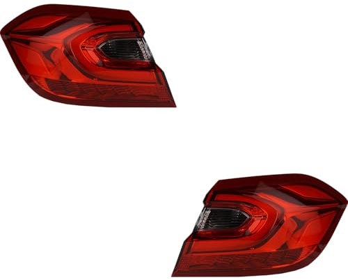 Johns, Heckleuchte außen links & rechts Set passend für Ford Fiesta Schrägheck