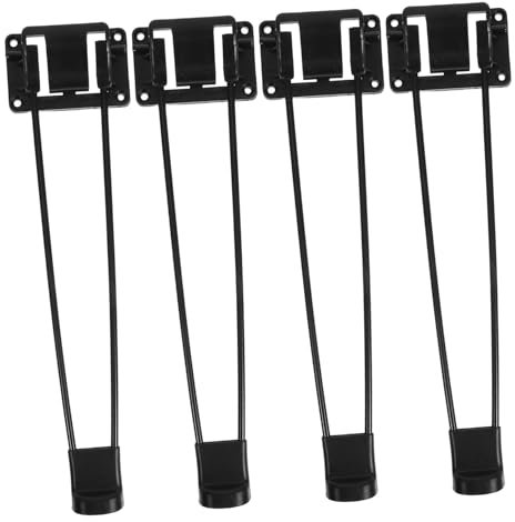 LIFKOME 4stücke Faltbare Haarnadel Tischbeine Metall Möbelbeine Für Vielseitige Nutzung Für Camping Und Platzsparende Möbelgestaltung