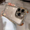 MVVKKY per iPhone 11 Custodia antiurto con airbag a contrasto trasparente, morbida in silicone, di lusso (per iPhone 11/grigio)
