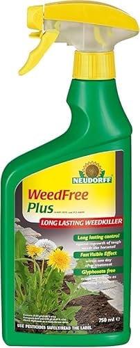 WeedFree Plus Spray, Weed and Moss Control Solution (Weedfree Plus, 750ml)