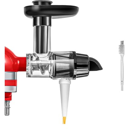 Kau-Entsafter-Aufsatz for alle Modelle von Standmixern, kompatibel mit KitchenAid, leicht zu zerlegen und zu reinigen