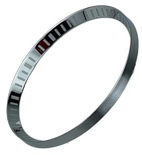 MZMZM Erstklassiger Edelstahl mit Marker SKX007 Uhrkapitelring