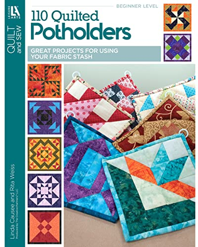 LEISURE ARTS 110 Quilted Potholders