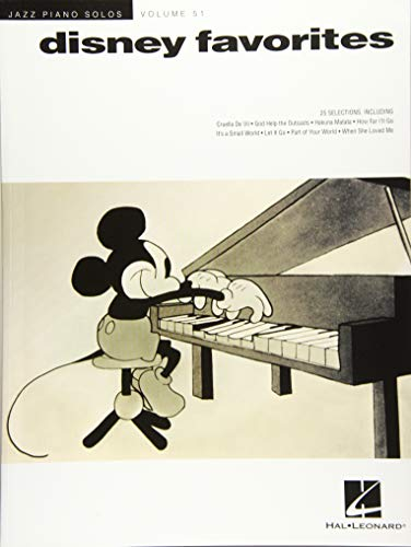Disney Favorites: Jazz Piano Solos Series Volume 51: Noten, Sammelband für Klavier (Jazz Piano Solos, 51, Band 51)