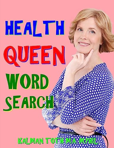 Health Queen Word Search: 133 Extra Large Print Entertaining Themed Puzzles
