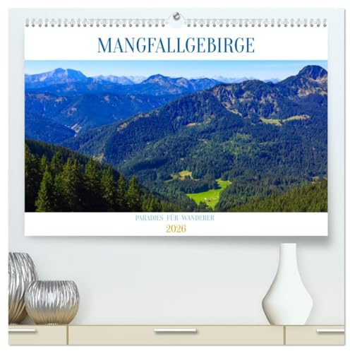 Mangfallgebirge (hochwertiger Premium Wandkalender 2026 DIN A2 quer), Kunstdruck in Hochglanz: Impressionen vom herrlichen Mangfallgebirge (CALVENDO Natur)