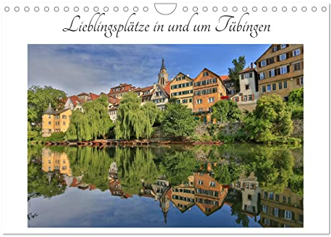 Lieblingsplätze in und um Tübingen (Wandkalender 2026 DIN A4 quer), CALVENDO Monatskalender: Besondere Impressionen aus Tübingen und Umgebung (CALVENDO Orte)