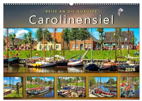 Reise an die Nordsee - Carolinensiel (Wandkalender 2026 DIN A2 quer), CALVENDO Monatskalender: Der Fotokünstler Peter Roder nimmt Sie mit auf eine ... Carolinensiel an der Nordsee. (CALVENDO Orte)