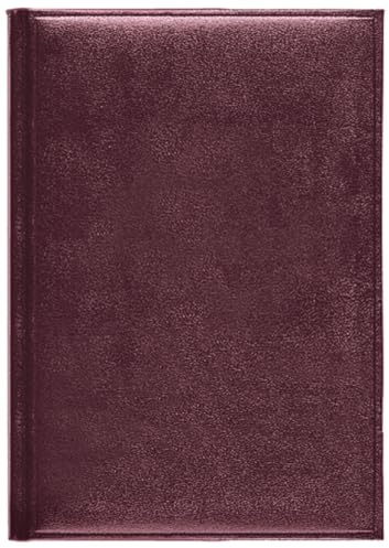 Buchkalender Chef-Timer Balaton burgund 2027: Terminplaner mit Tageskalendarium. Din A5 Terminkalender 1 Tag 1 Seite. Extra Platz für Notizen.