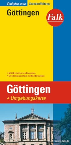 Falk Stadtplan Extra Standardfaltung Göttingen