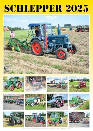 Schlepper 2025 (Schlepper 20xx: der Trecker-Kalender)