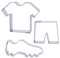 Der-Ideen-Shop 1 Keksausstecher Set Fußball | Trikot | Shorts | Fußballschuhe