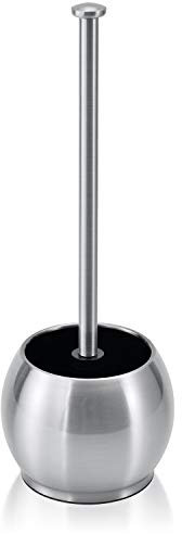 ToiletTree Products Moderner Deluxe-WC-Saugglocke aus Edelstahl, freistehend, 16,5 x 16,5 x 47 cm