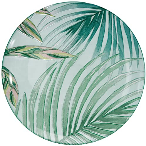 Luminarc Assiette à dessert Crazifolia 20,5 cm 1 unité, verre, bleu, multicolore, vert, 20,5 cm