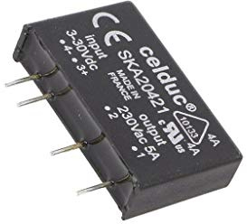 SKA20421 Relay: Solid State SPST-NO Ucntrl: 3-30VDC 5A 12-275VAC CELDUC