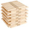 GoMaihe 600 Stück Eisstiele aus Holz zum Basteln, Eisstäbchen holzstäbchen, Umrühren Holzstiele, Stäbchen, Holzspatel Holzspachtel DIY Handwerk