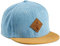 Soulbuddy Kinder Cap – Unisex Kinderkappe – Schirmmütze für Jungen & Mädchen – Trendiger Sonnenhut für Outdoor & Freizeit Hellblau – Größe M