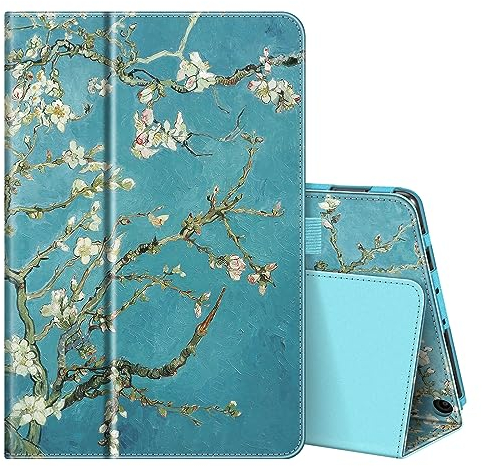 FINTIE Folio Case for All-New Amazon Fire HD 10 and 10 Plus Tablet (13th/11th Generation, 2023/2021 Release) 10.1 - Slim Fit Standing Cover with Auto Sleep/Wake, Blossom