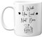 Mug « I Wish You Lived Next Door » – Tasse à café pour elle ou lui, tasses d'amitié pour femme, fille, cadeau de meilleure amie, tasse en céramique, 325 ml, passe au lave-vaisselle